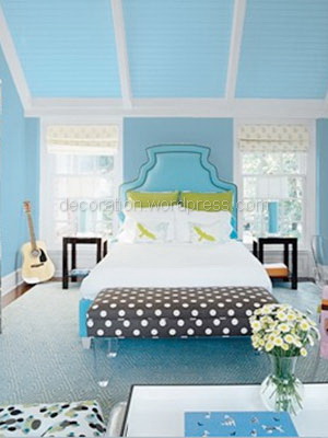 www.beterkoonim.com مدل دکوراسیو منزل با رنگ آبی